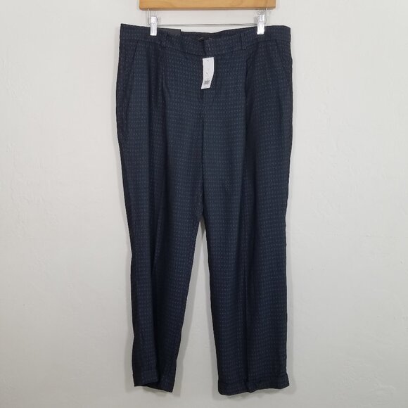 NWT Banana Republic AVERY Mid Rise Straight Through Hip and Thigh Cropped Pants - Picture 1 of 10